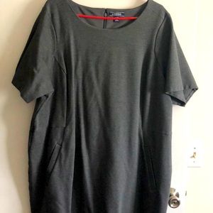 Grey Landsend dress with pockets